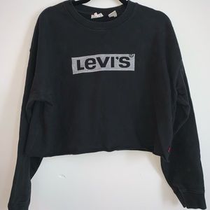 Levi’s Cropped Crewneck Sweatshirt